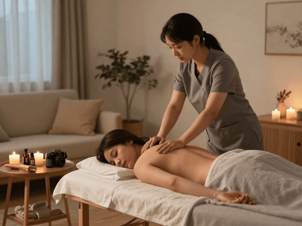 Enjoy a 하남출장마사지 in a cozy home environment with a professional therapist.