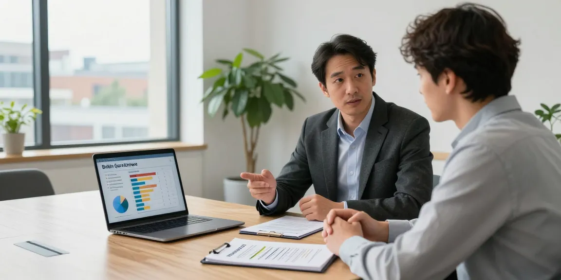 Consultation on british gas business gas rates in a modern office setting.