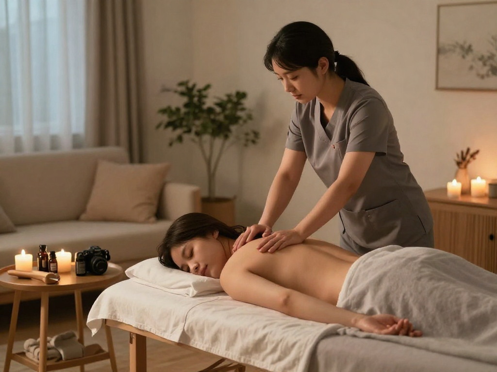 Enjoy a 하남출장마사지 in a cozy home environment with a professional therapist.