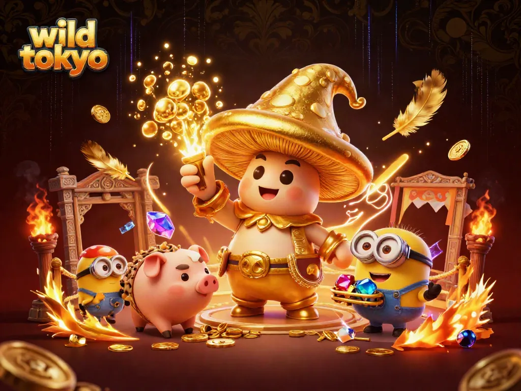 Win at Wild Tokyo Casino with exciting games and vibrant character action!