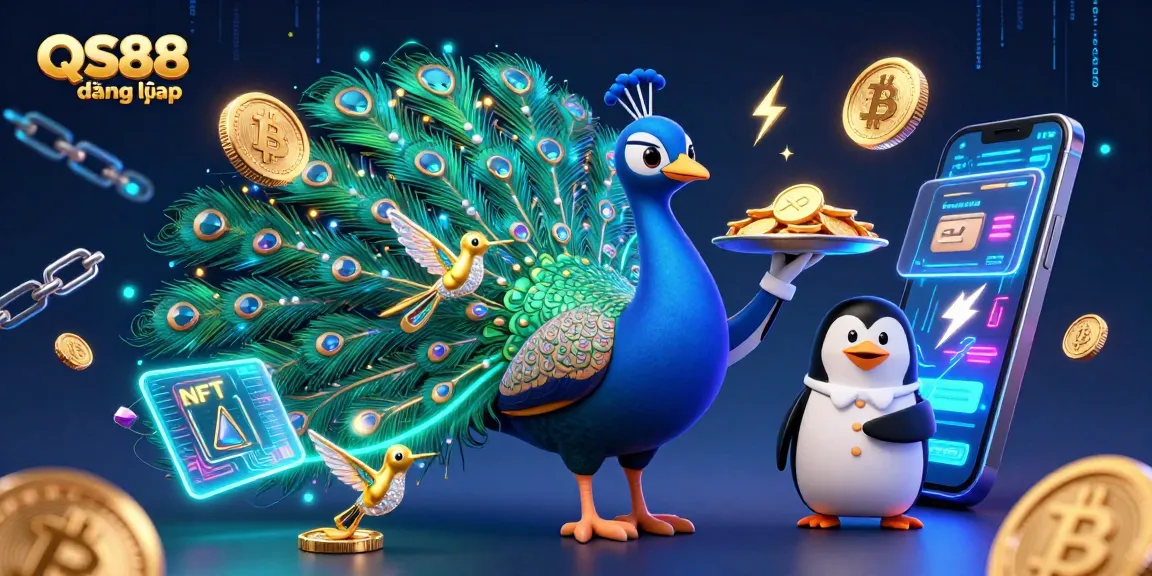 Experience QS88 đăng nhập with exclusive casino games and vibrant 3D design featuring colorful animated characters.